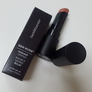 NIB bareMinerals GEN NUDE Radiant Lipstick STRIP